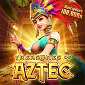 Treasures of Aztec เกมสล็อต PG SLOT RTP 96.71%